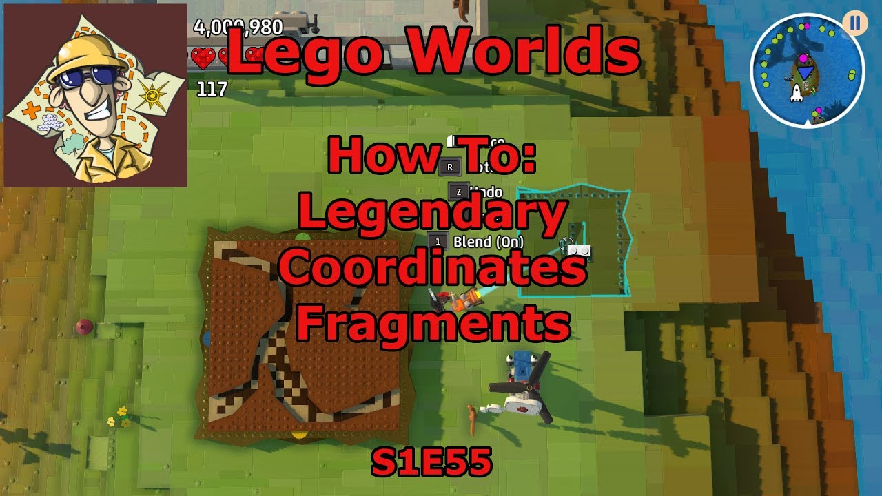 Lego Worlds S1E55 How To: Legendary Coordinates Fragment