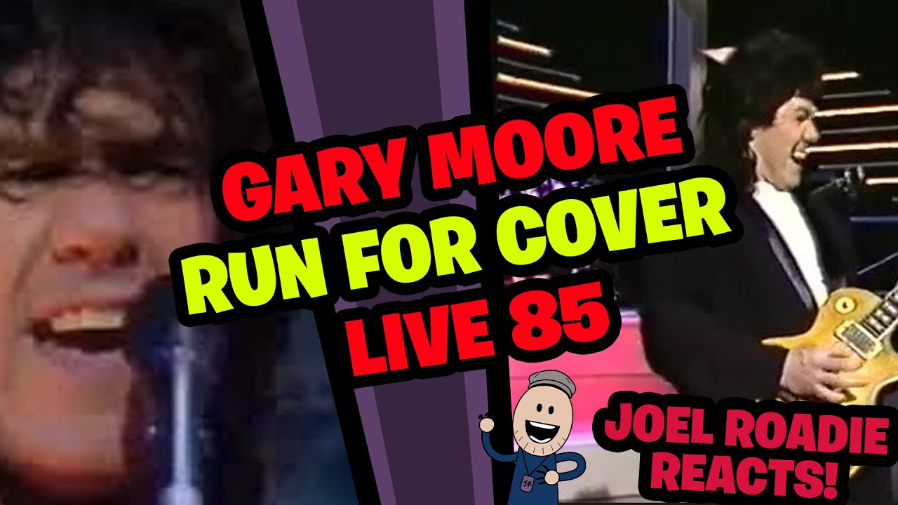 GARY MOORE | Run For Cover (Live 85) - Roadie Reacts