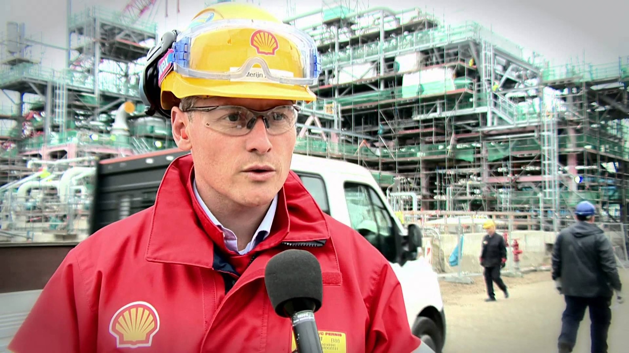 Bouw Aromaten fabriek Shell Pernis