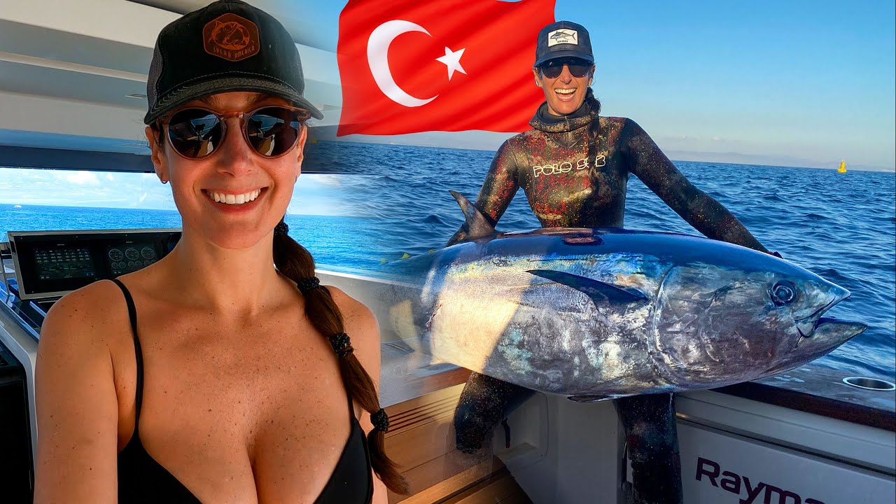 В погоне за самой дорогой рыбой в мире $$$ Подводная рыбалка BLUEFIN Тунец и бык MAHI в Турции