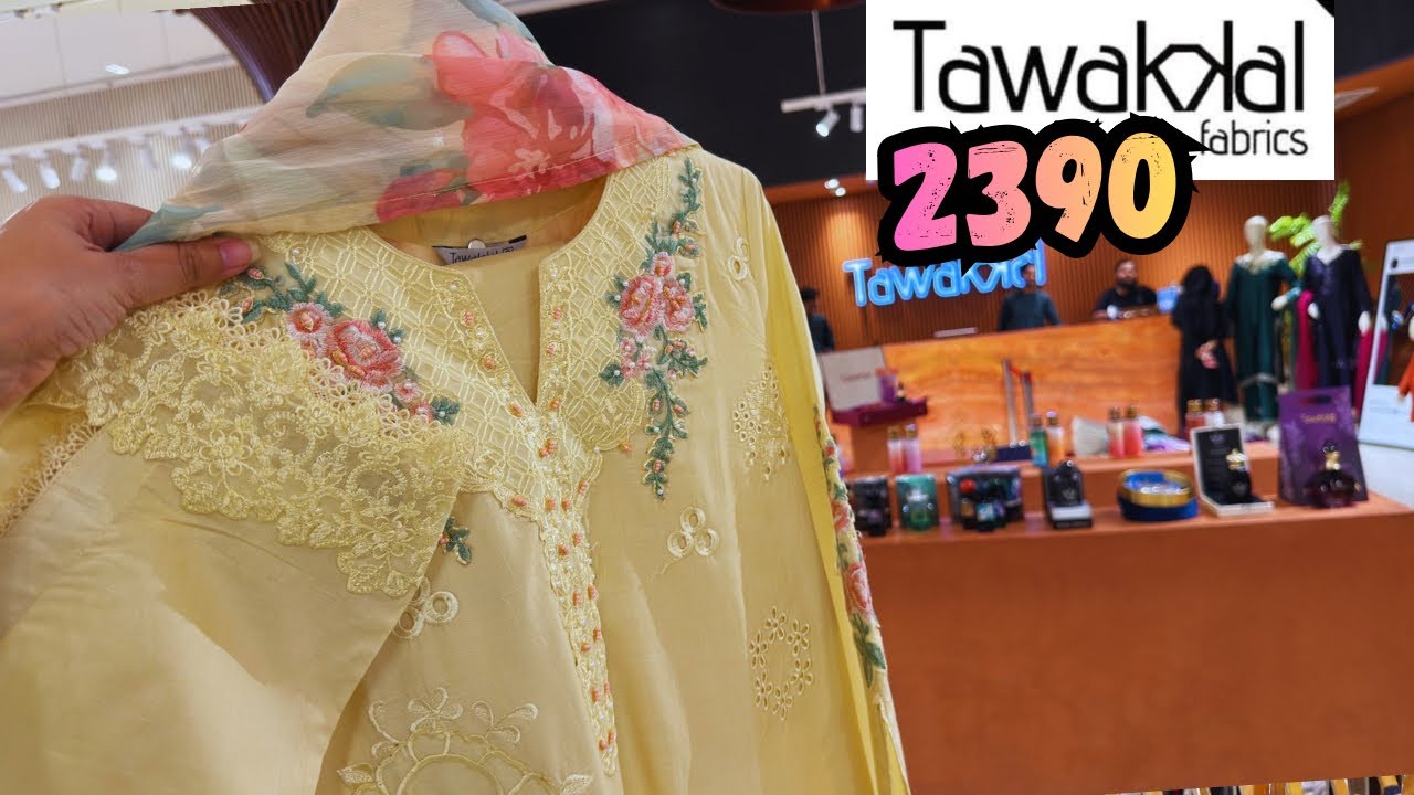 Tawakkal Suit Price in Rs.2390 Only ❤️📣Tawakkal New Sale Price Collection ❤️ Summer Collection 2026