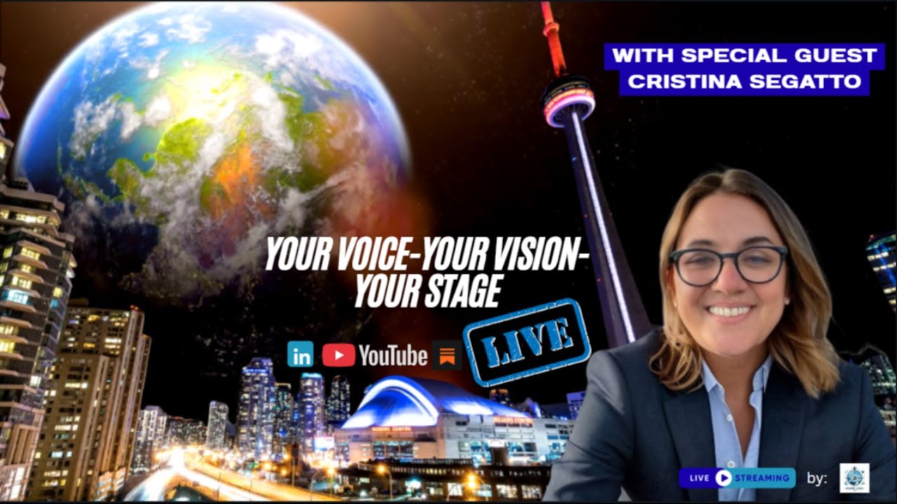 Your Voice, Your Vision, Your Stage with Cristina Segatto