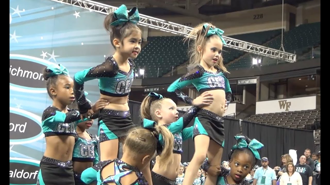 Cheer Extreme Raleigh Tiny Turtles 2015 Showcase