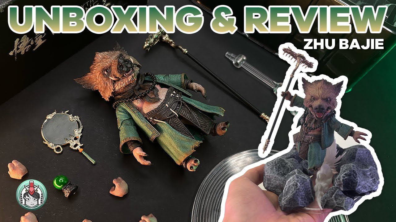 Another 1/12 Wonder from INART! Zhu Bajie | QUEEN STUDIOS | Speed Unboxing |ASMR | Black Myth Wukong