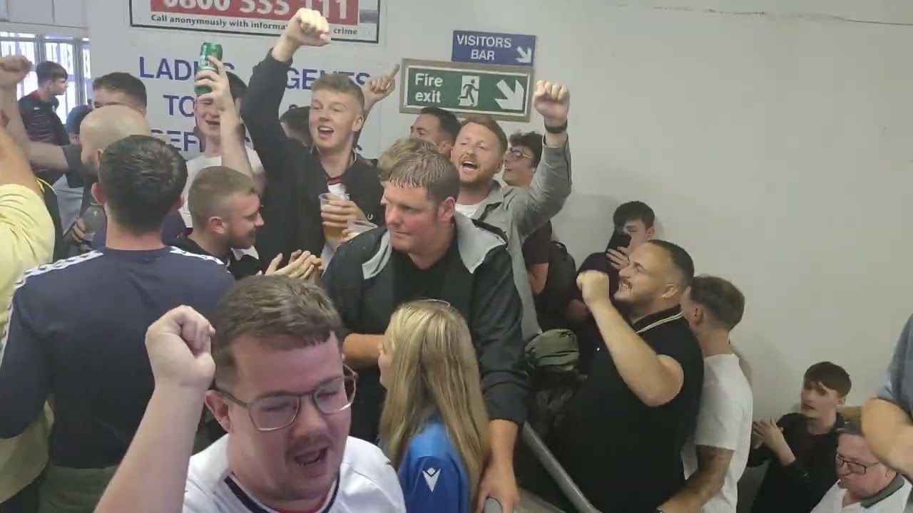 Bolton Awaydays - Ipswich. Learning a song.