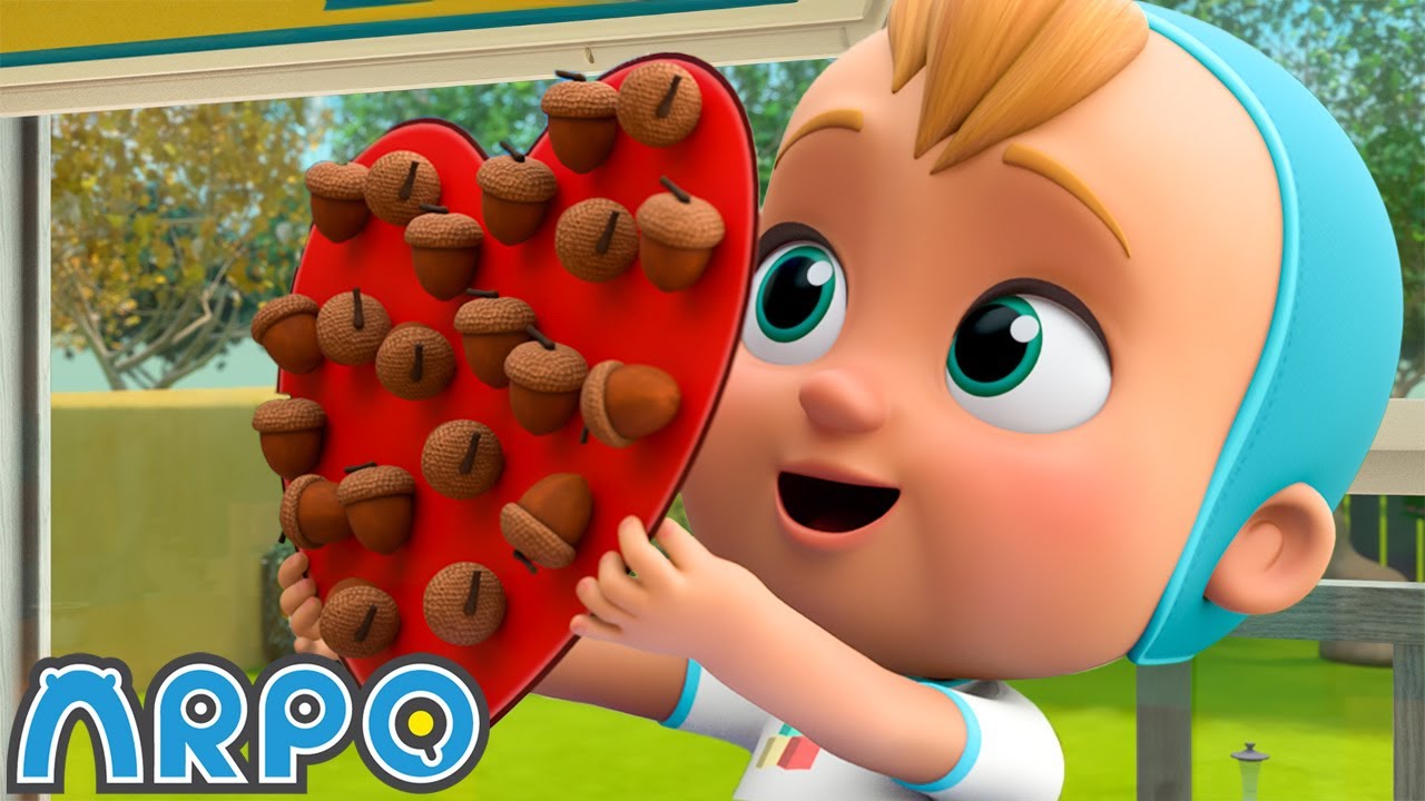 Valentine Chaos! 💖💥 | ARPO | Educational Kids Videos | Moonbug Kids