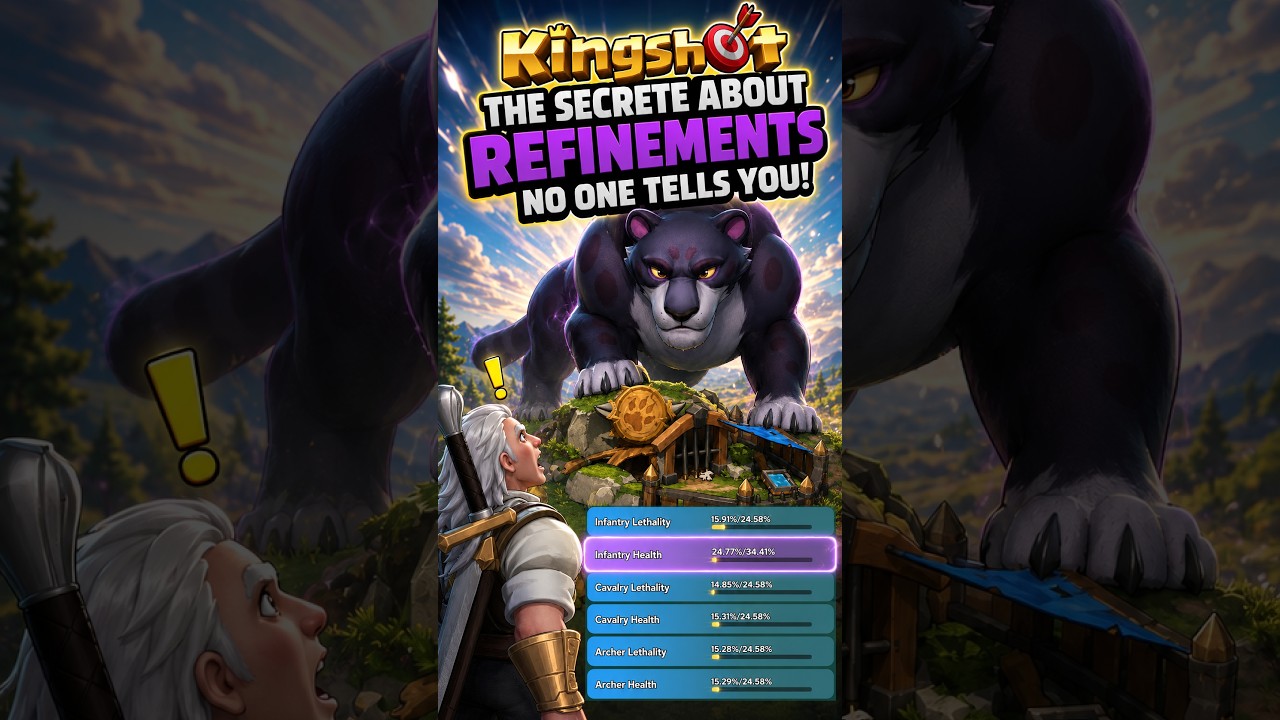 Kingshot! STOP wasting any more REFINEMENT MARKS!