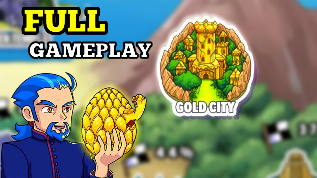 Dynamons World Gold City | dynamons world gold city full gameplay | dynamons world golden egg