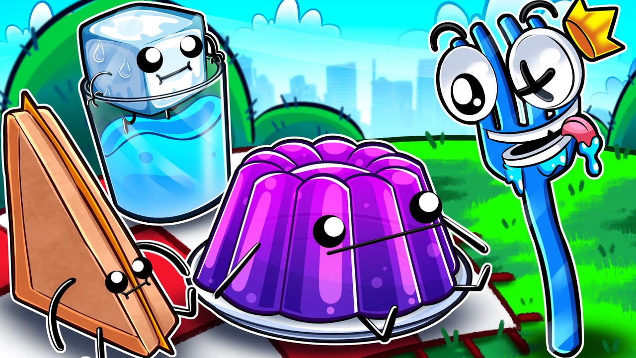 RAINBOW PICNIC FOOD in SECRET STAYCATION! (New Limited Morphs)
