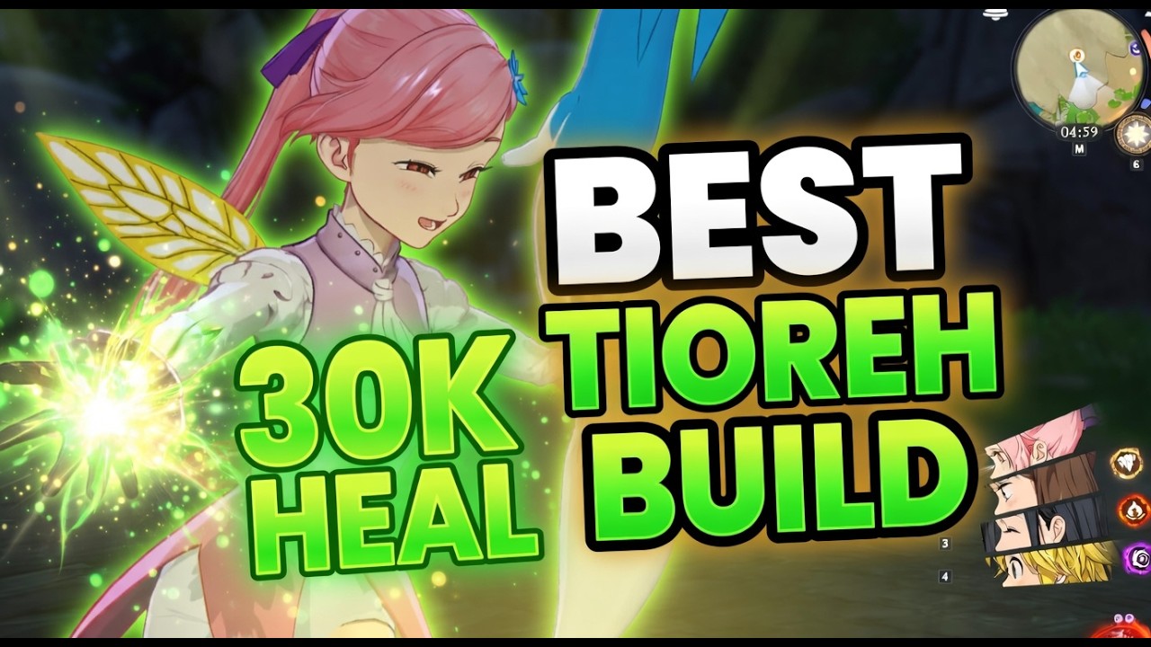 TIOREH BEST BUILD GUIDE 🔥 OP Setup & Tips | Seven Deadly Sins Origin