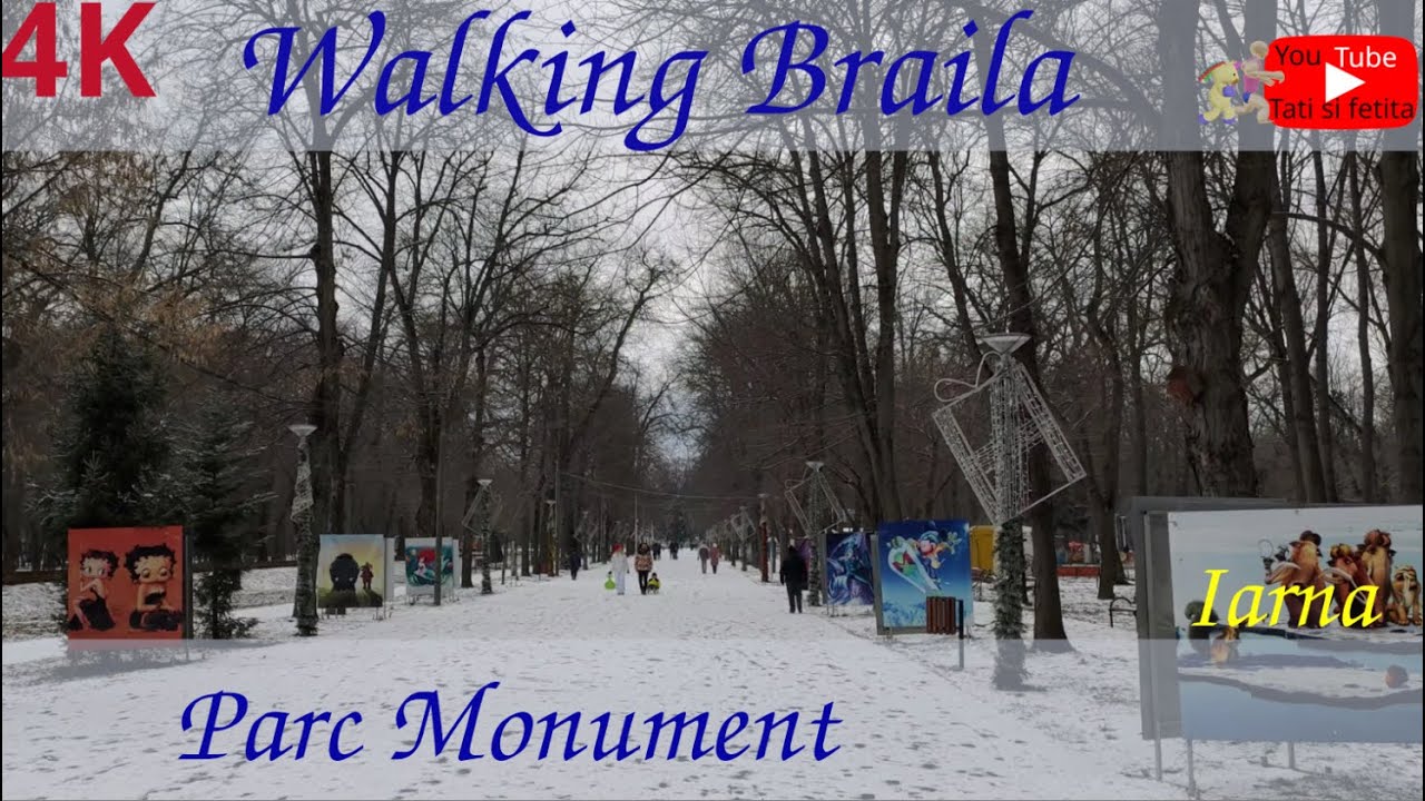 Walking ~ Parc Monument ~ Braila ~ 🇷🇴Romania ~ 4K