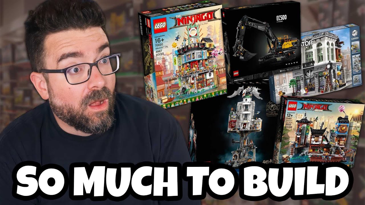 Мой самый масштабный год по сборке конструктора LEGO за всю жизнь.