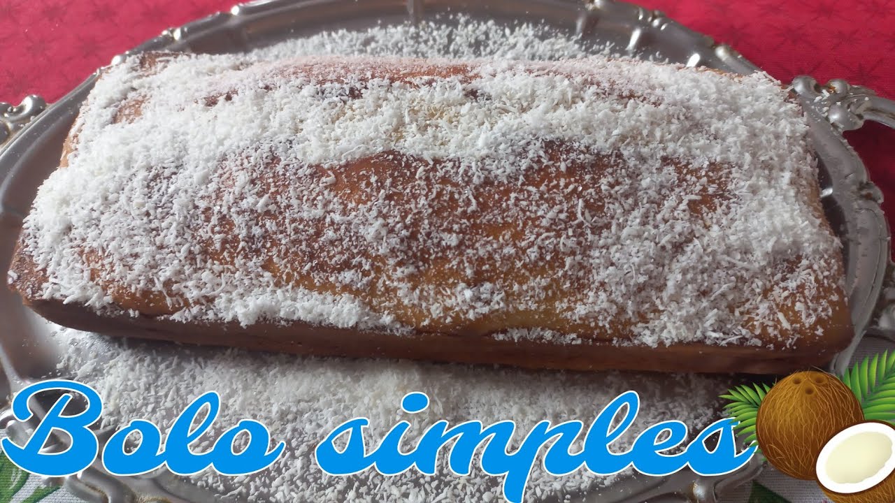Bolo simples econômico  e delicioso