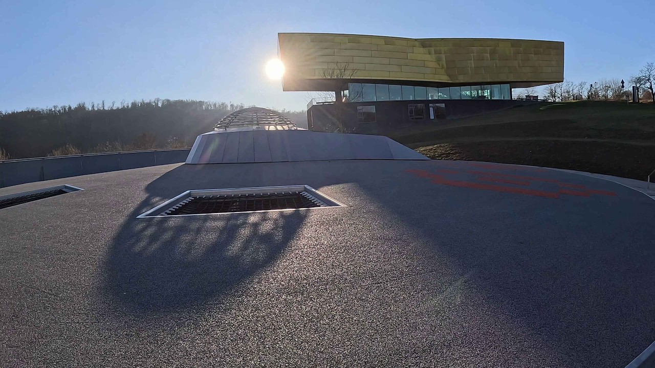 Wandern zum Fundort der Himmelsscheibe - Arche Nebra.