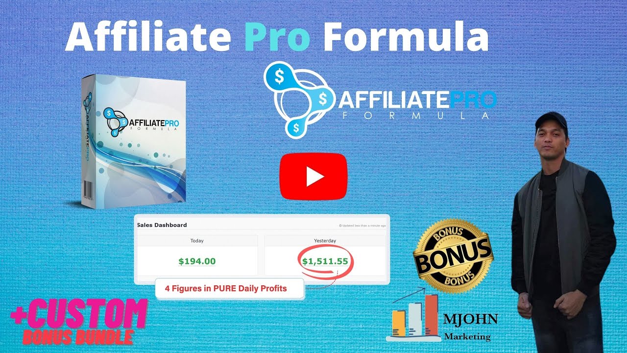 AFFILIATE PRO FORMULA ✔️ +  MY CUSTOM BUNDLE BONUSES 🎁