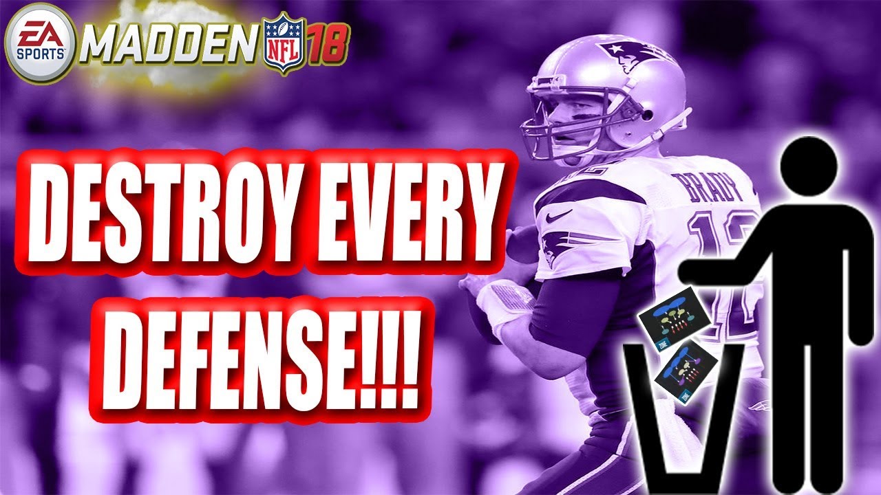How To Beat Cover 3 Madden 18 | Destroy Defenses With This Play | madden 18 tips