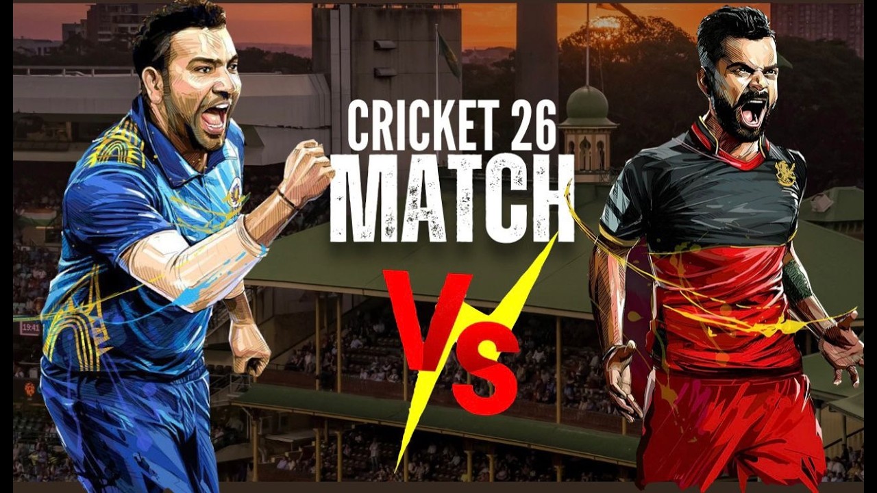 Live  Now 🔴 Chennai Super Kings Vs RCB | Cricket 26 Gameplay