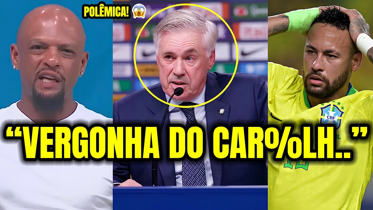 🚨 NEYMAR CORTADO POR ANCELOTTI E MIDIA EM CHOQUE TOTAL
