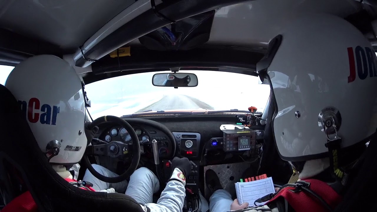 Jännerrallye 2018 SS 1 Pierbach Alexander Kaar & Reinhard Kaineder onboard Toyota Celica