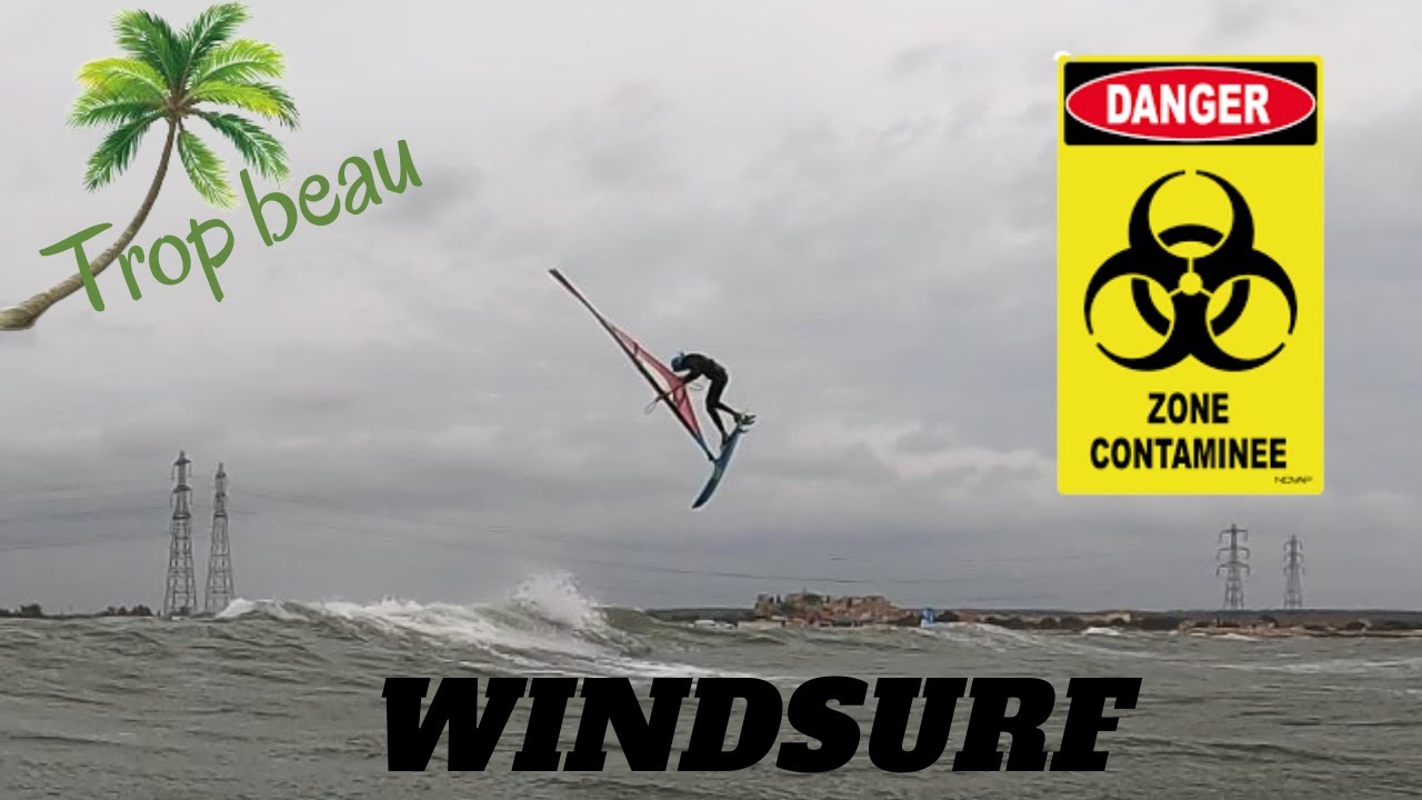 WINDSURF - Session sur un spot PARADISIAQUE 🏝- (Fos-sur-Mer)