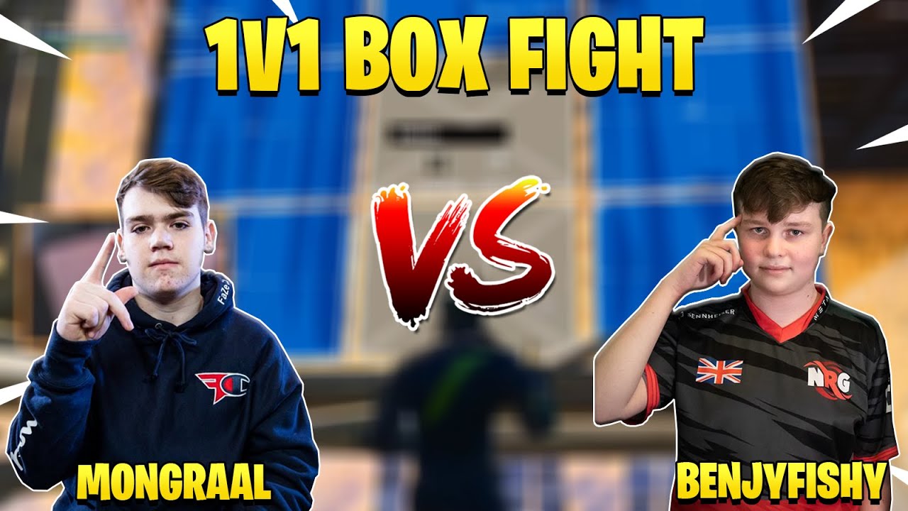 Mongraal Challenged BenjyFishy to 1v1 Box Fight And This Happened...