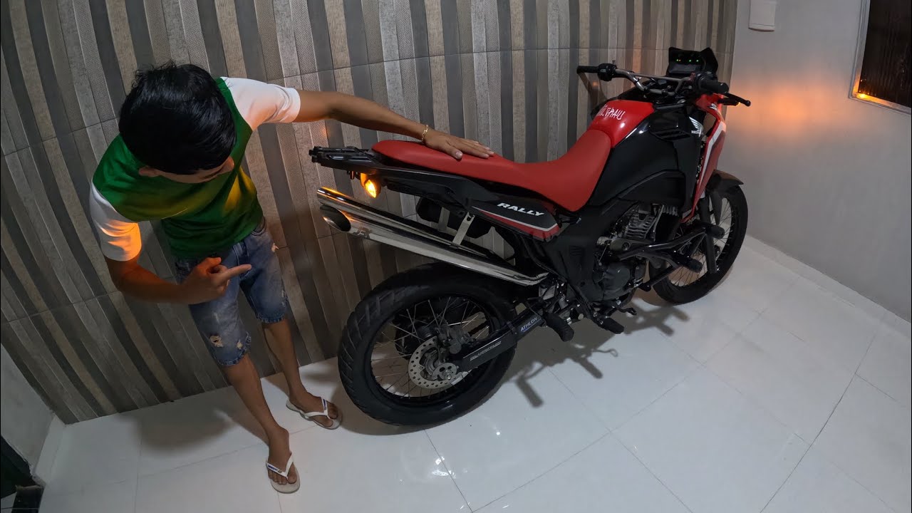 Coloquei um Diretão de 2 cano na sahara 300 😱🔥