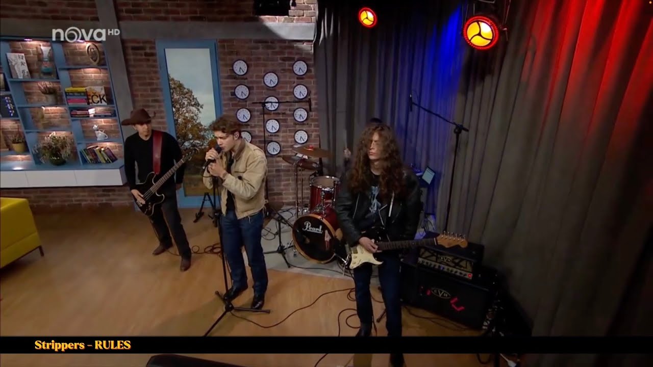Strippers - RULES (Live Snídaně s Novou)