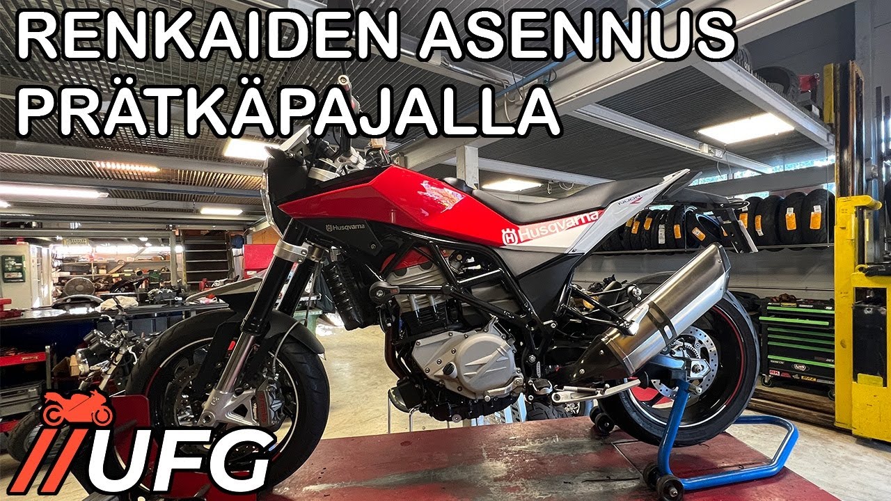 Uudet Renkaat PrätkäPajalta │ Moottoripyörän Pesu & Keraaminen Pinnoite
