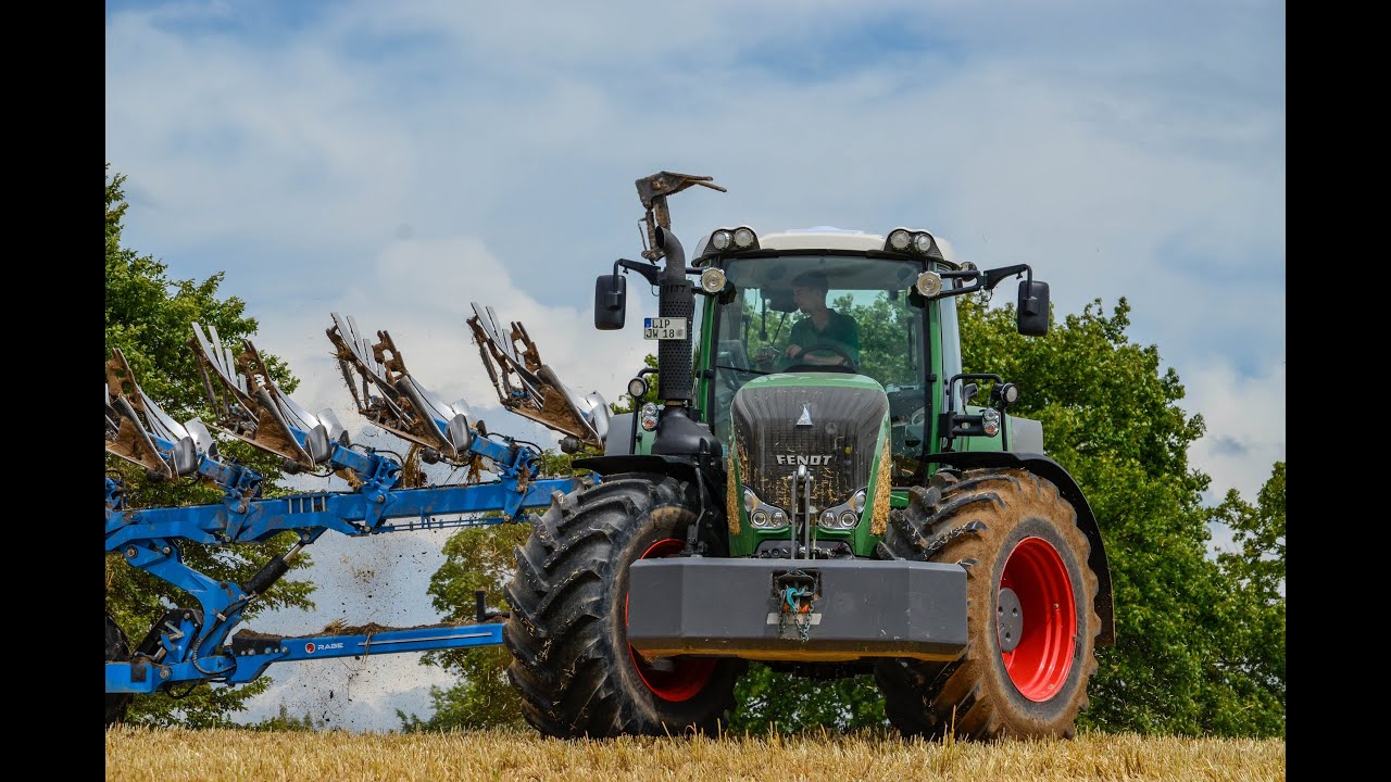 Fendt 936+Rabe Kormoran-Pfl&uuml;gen-Cultivation*FullHD*