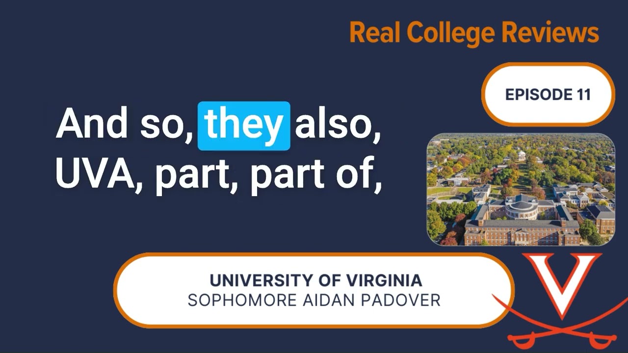 Real College Reviews | University of Virginia