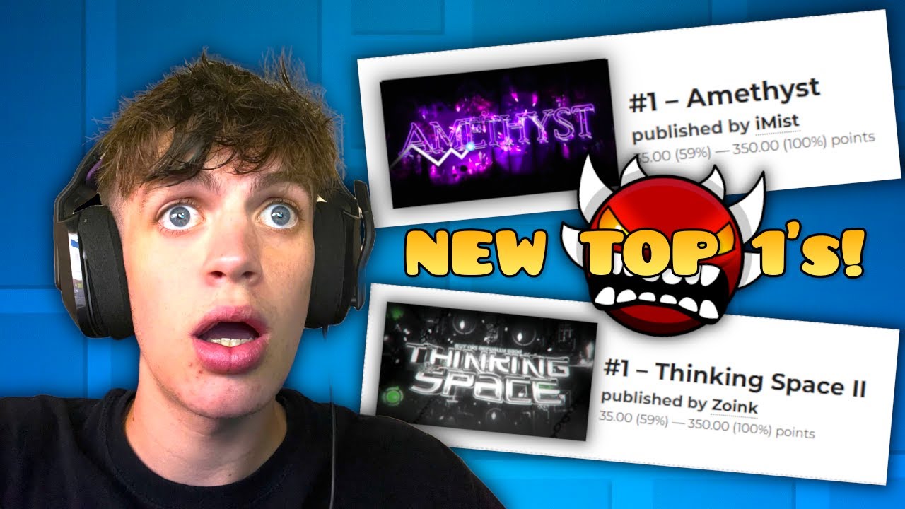 Я отреагировал на ТОП-1 САМЫХ СЛОЖНЫХ демонов Geometry Dash!