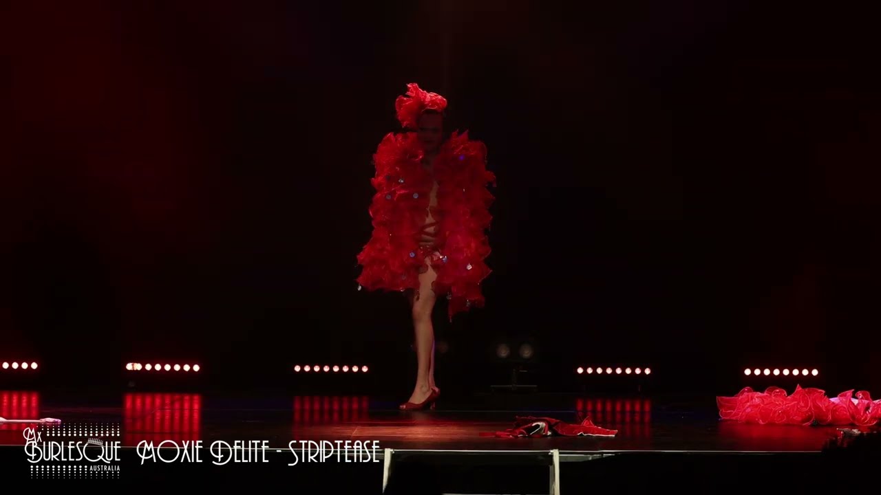 Mx Burlesque Victoria 2025 - Moxie Delite  - Striptease