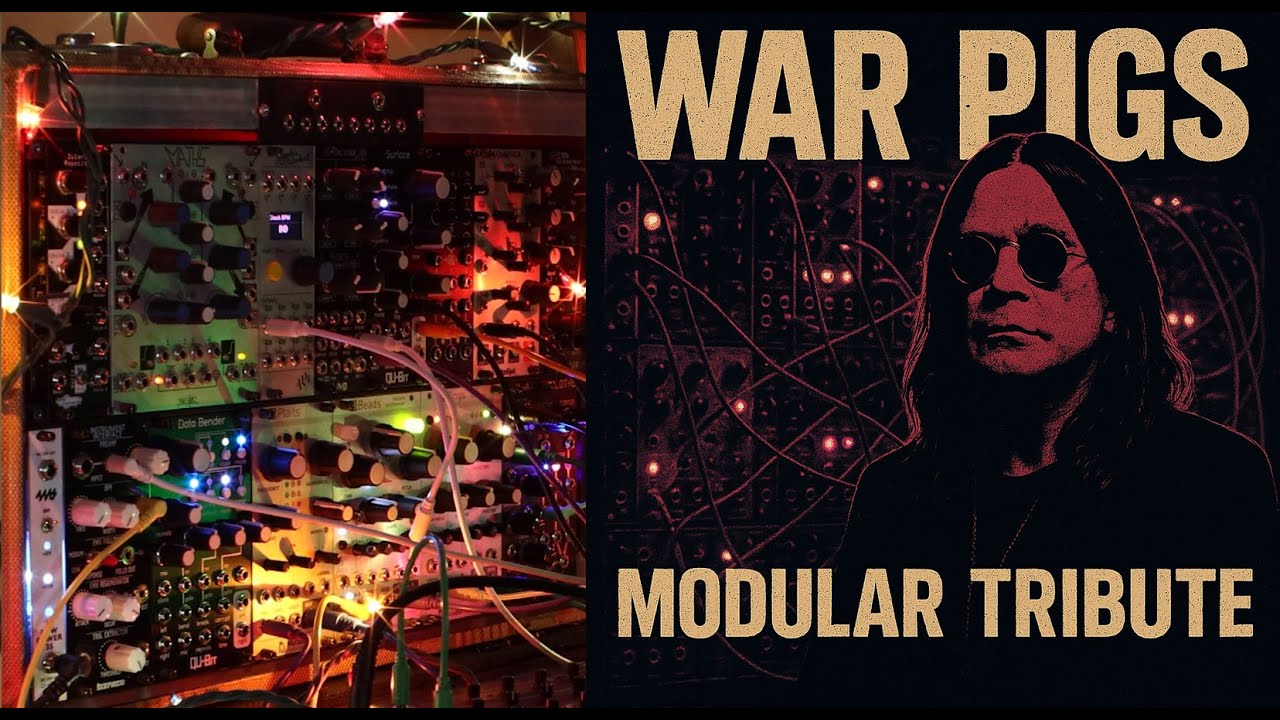 Ozzy Osbourne Eurorack Tribute | Black Sabbath’s “War Pigs” on Modular Synths