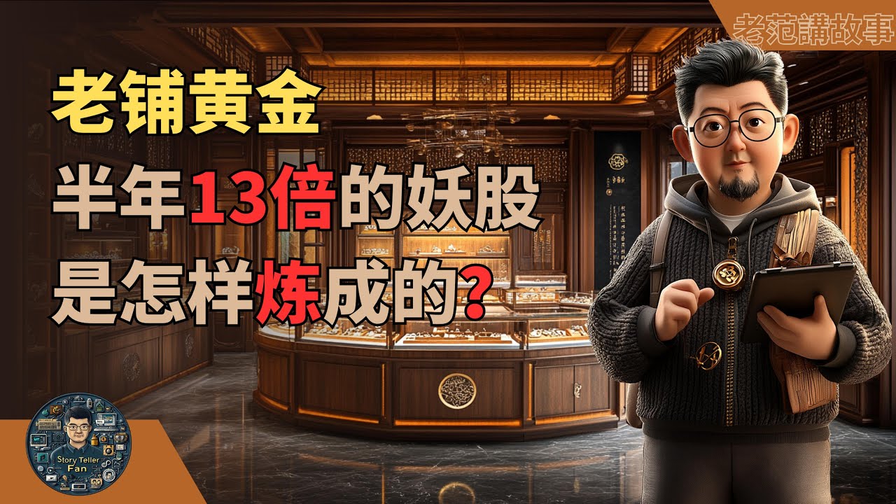 老铺黄金，半年13倍的妖股，怎么练成的？