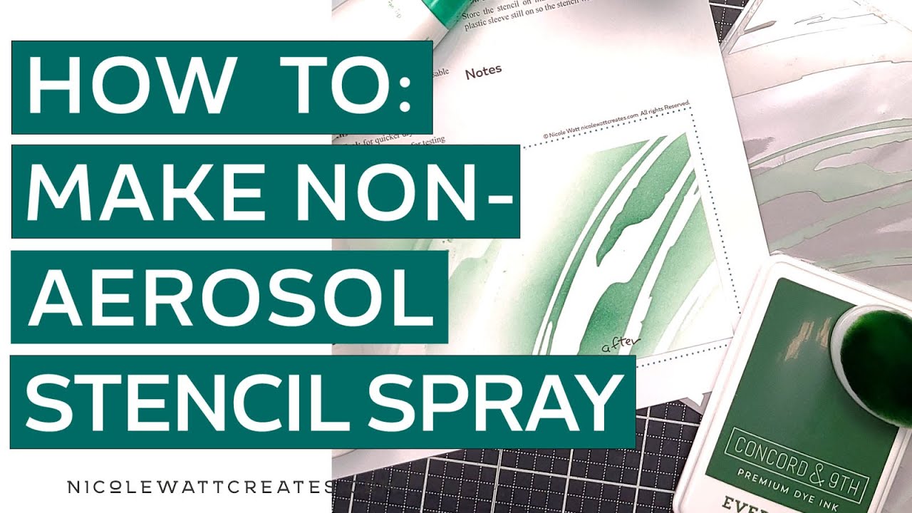 How To: Make Non-Aerosol Spray Adhesive | Craft Technique
