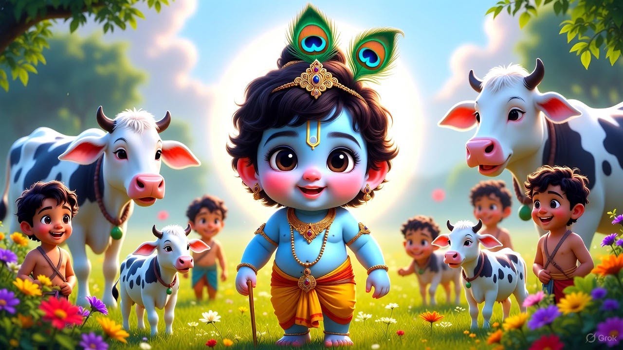 chhote chhote gaiya chhote chhote gwal | chhote chhote gaiya | chhote bacchon ke cartoon |