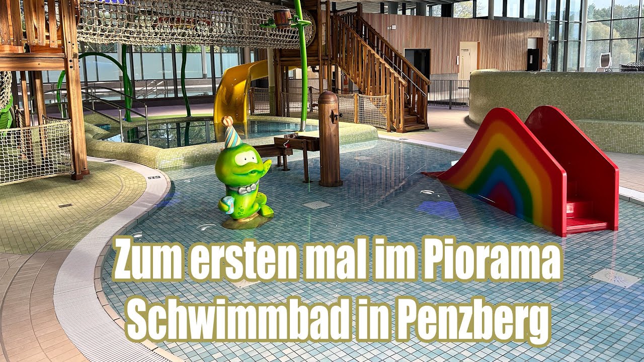 Zum ersten mal im Piorama Schwimmbad in Penzberg -4K-