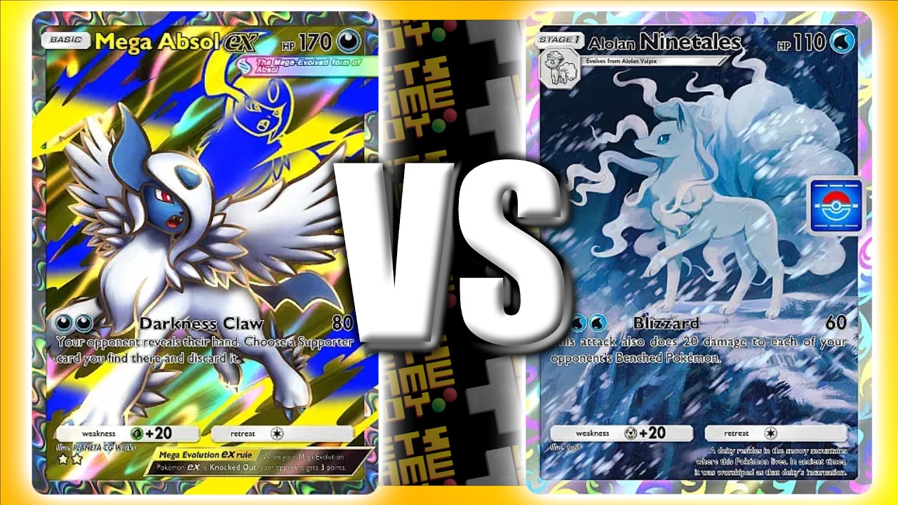 Pokemon Pocket | Rank | February 2026 | Mega Absol EX Deck Vs Alolan Ninetales Deck Full Battle