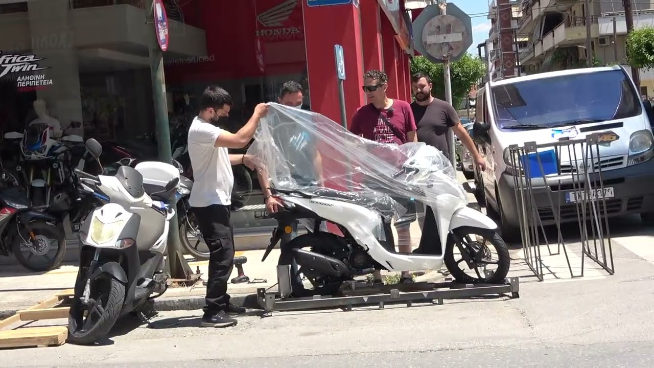 unboxing 2021 HONDA VISION 110