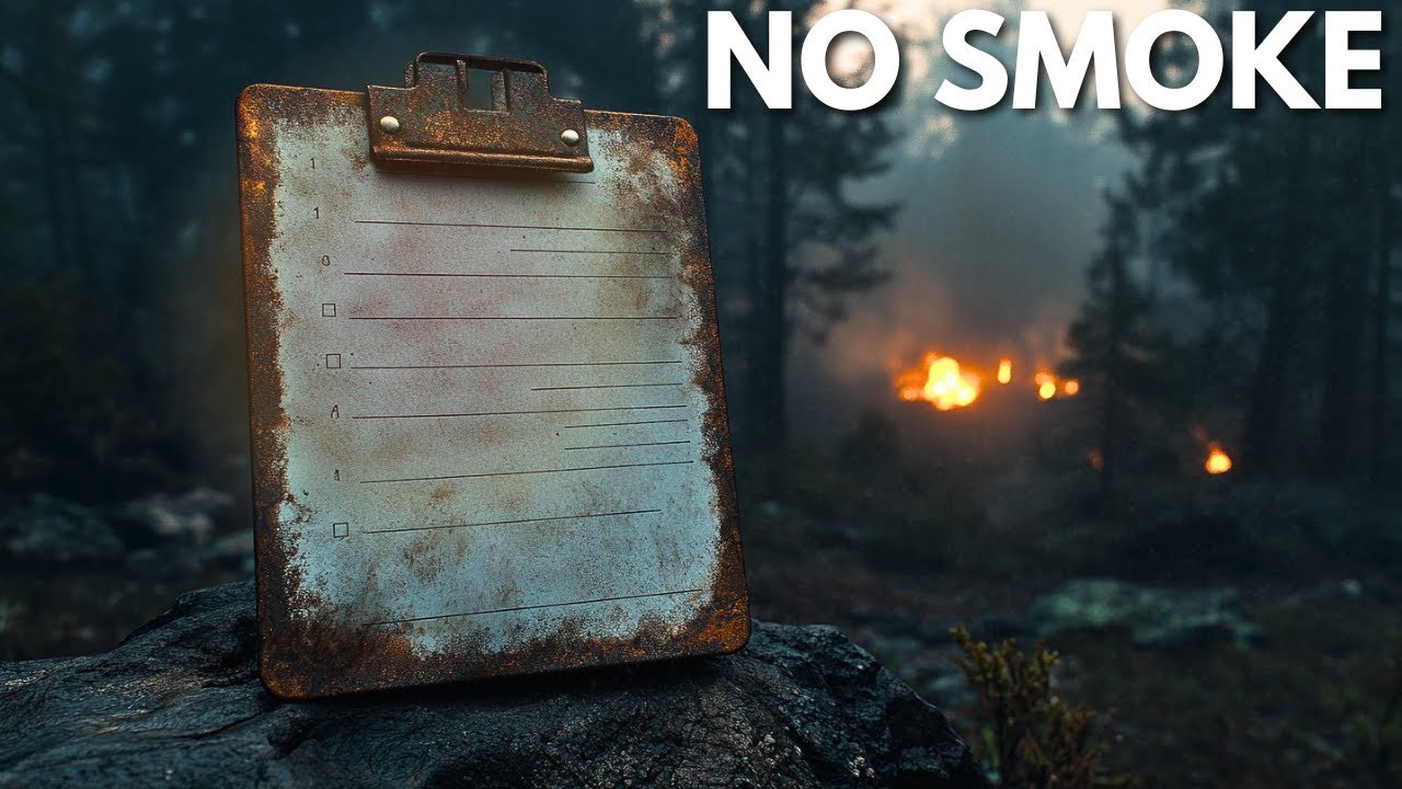 How a Forest Fire Burned Without Smoke in Northern California