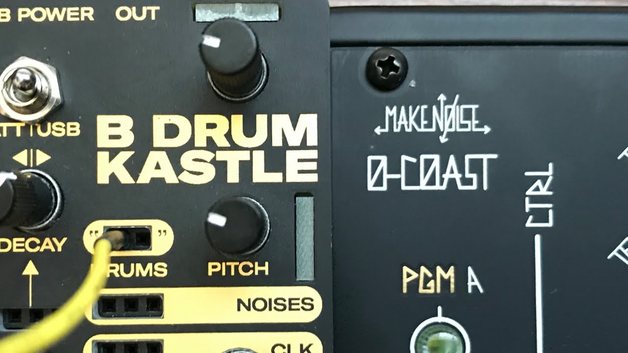BASTL KASTLE DRUM and Make Noise 0-coast #1