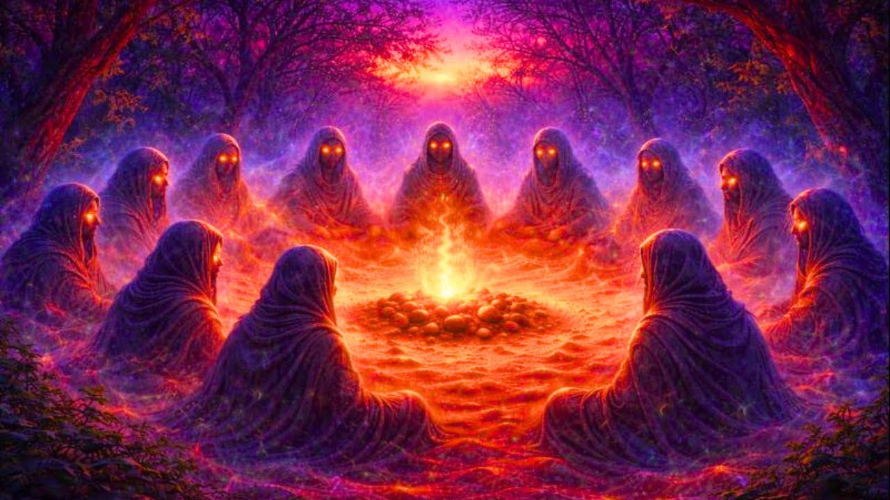 The Gathering of Unseen Spirits | Organic Downtempo | Folktronica – Spirit Ritual – Mix