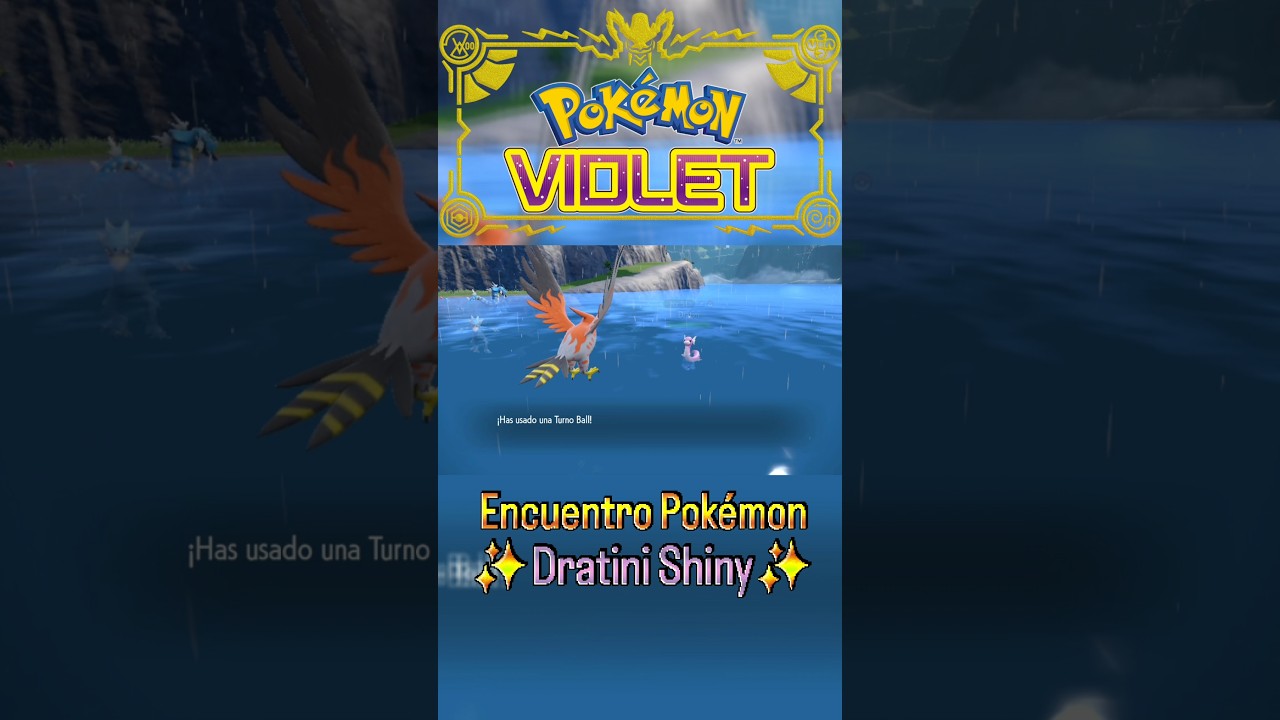 Encuentro SHINY: Dratini #pokefan #pokemon #pokemonshiny #pokemonviolet #dratini
