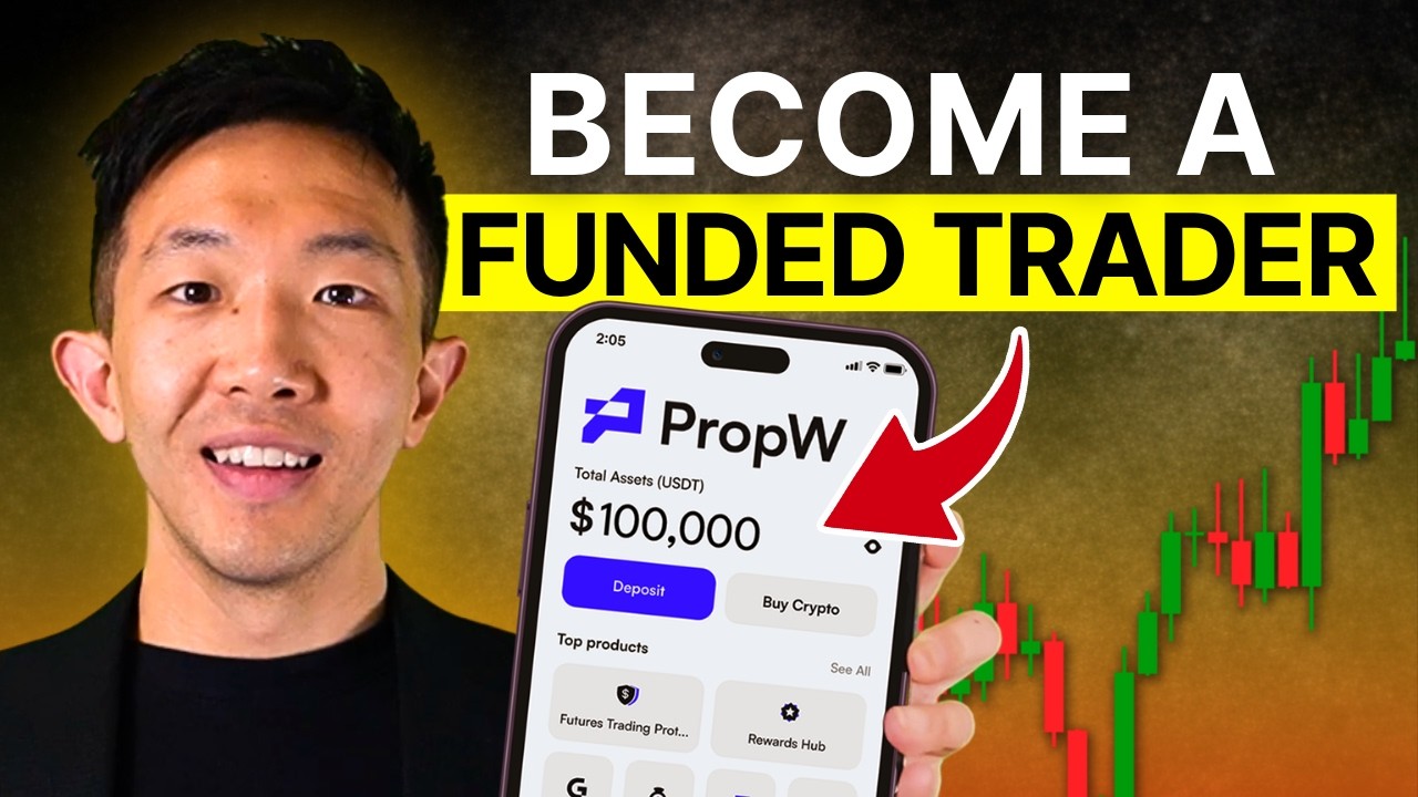 How to Turn $400 into $100,000 with Crypto Prop Trading (PropW Tutorial)