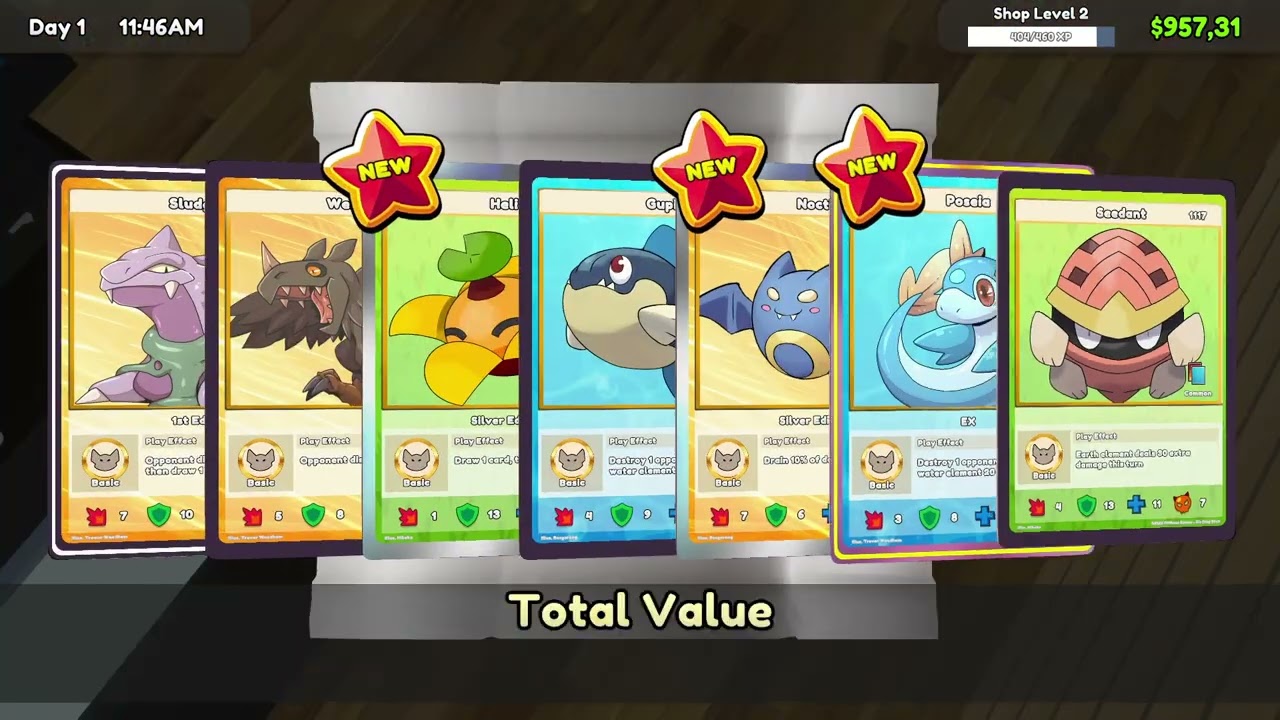 I opened a card shop.