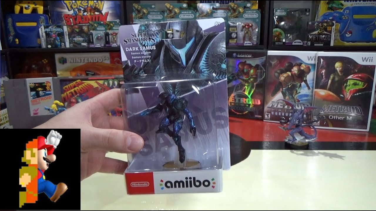 Dark Samus Amiibo Unboxing