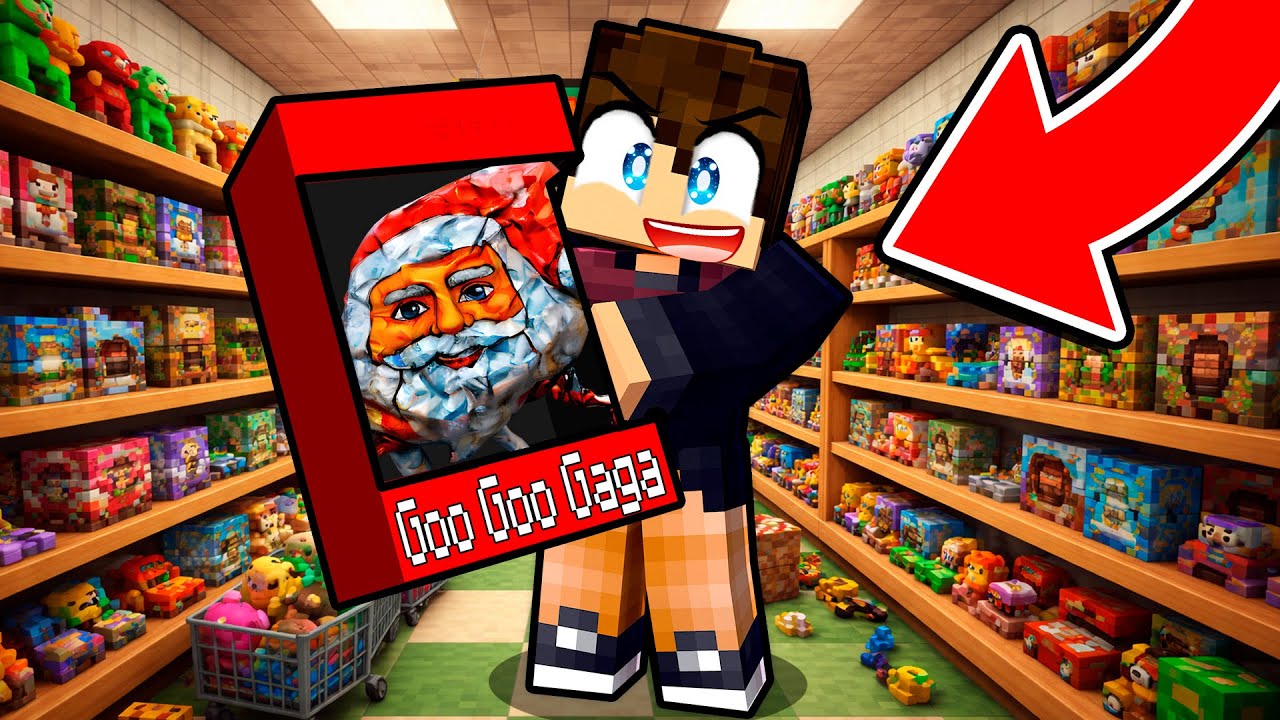 J’ACHETE la POUPÉE GOO GOO GAGA sur Minecraft !