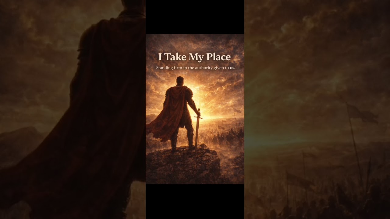 I TAKE MY PLACE | Restored Authority - By Albert Nainar