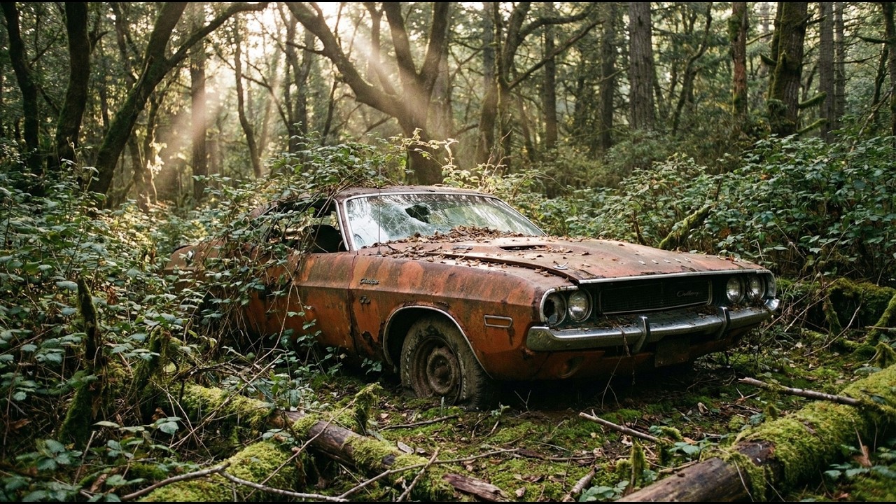 From Rust to Roar 🔥 1970 Dodge Challenger Full ASMR Restoration