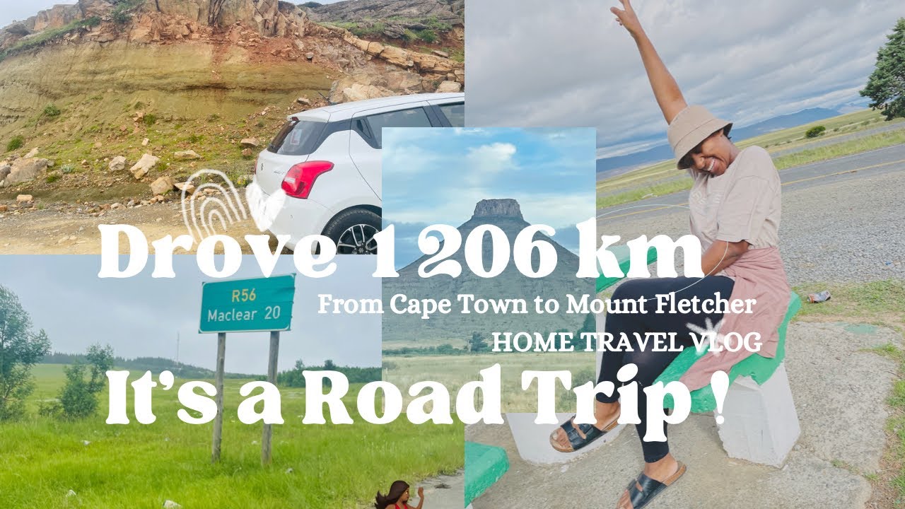 TRAVEL VLOG | Travel with me from Cape Town to Mount Fletcher EC | South African YouTuber